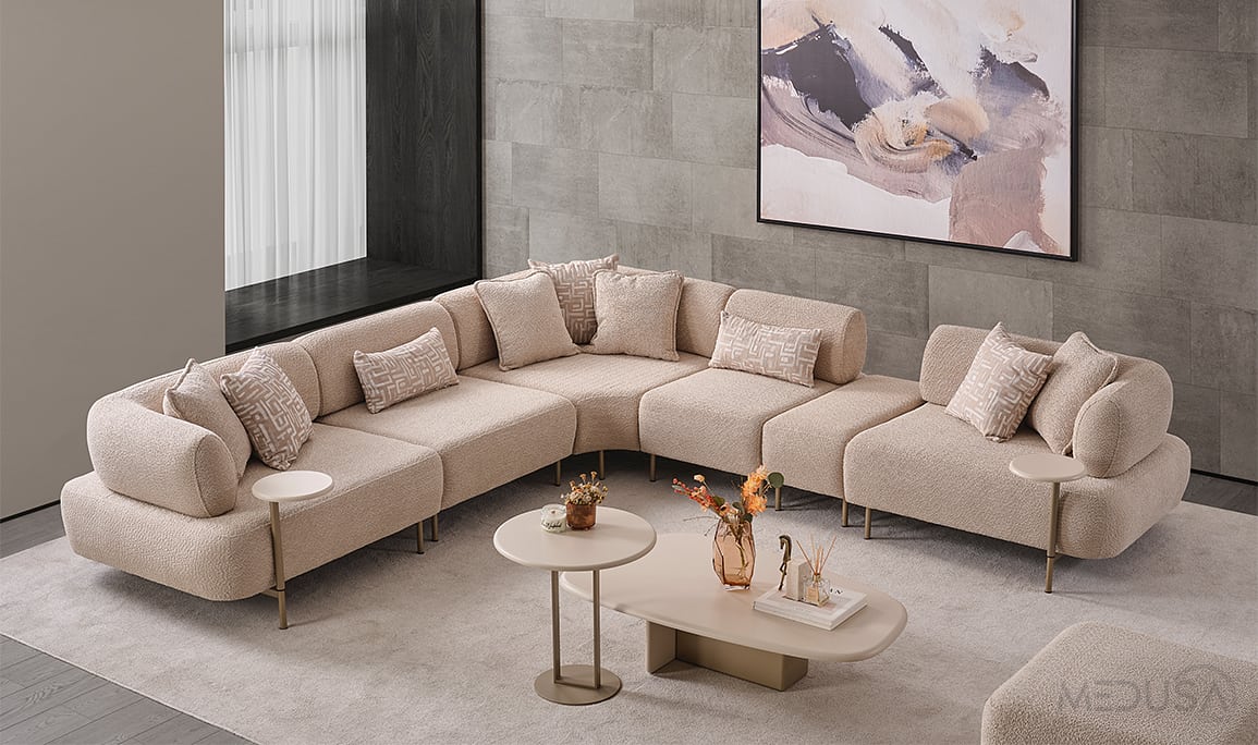 Medusa Home Mobilya - Lebon Köşe Takımı