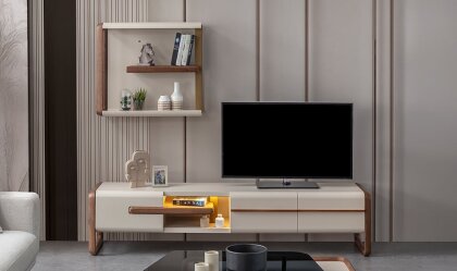 Medusa Home - Leona Ceviz Tv Ünitesi