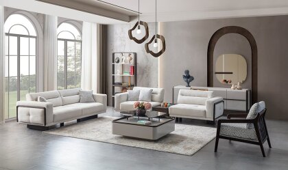 Medusa Home - Leona Meşe Koltuk Takımı