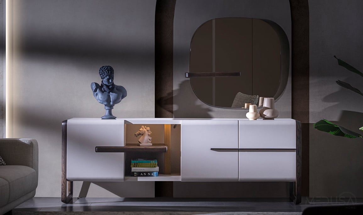 Medusa Home Mobilya - Leona Meşe Konsol