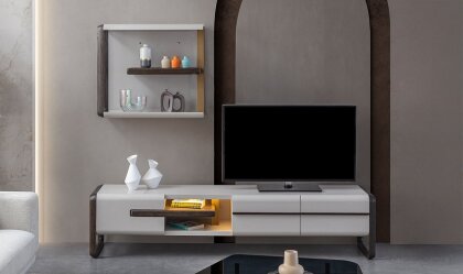 Medusa Home - Leona Meşe Tv Ünitesi