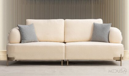 Medusa Home - Lerna Üçlü Koltuk