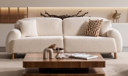 Medusa Home - Leron Üçlü Koltuk