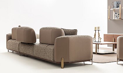 Medusa Home Mobilya - Lima Üçlü Koltuk