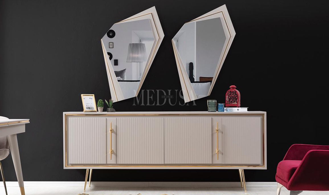Medusa Home Mobilya - Linda Beyaz Konsol
