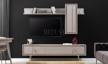 Medusa Home - Linda Beyaz Tv Ünitesi