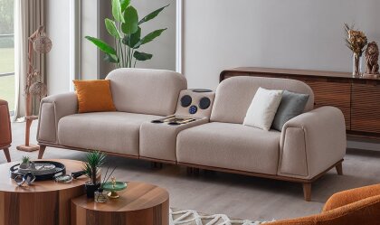 Medusa Home - Linea Ses Sistemli Dörtlü Koltuk