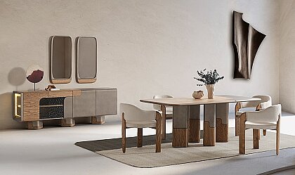 Medusa Home - Linfa Ceviz Yemek Odası