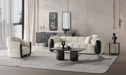 Medusa Home Mobilya - Linfa Üçlü Koltuk