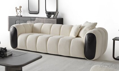 Medusa Home Mobilya - Linfa Üçlü Koltuk