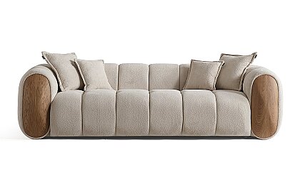 Medusa Home - Linfa Vizon Üçlü Koltuk