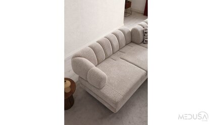 Medusa Home Mobilya - Lion Bohem Yataklı ve Sandıklı Köşe Takımı
