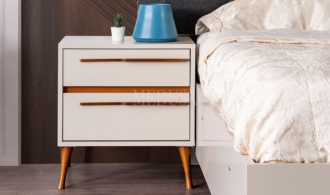 Medusa Home Mobilya - Liva Bej Komodin
