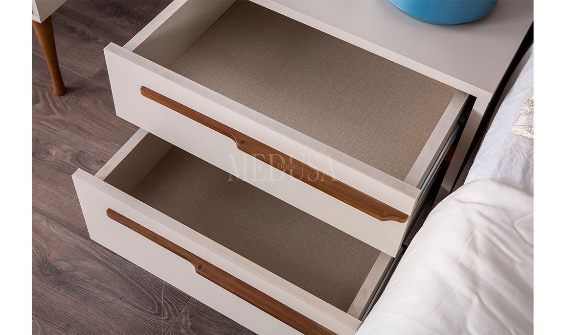 Medusa Home Mobilya - Liva Bej Komodin