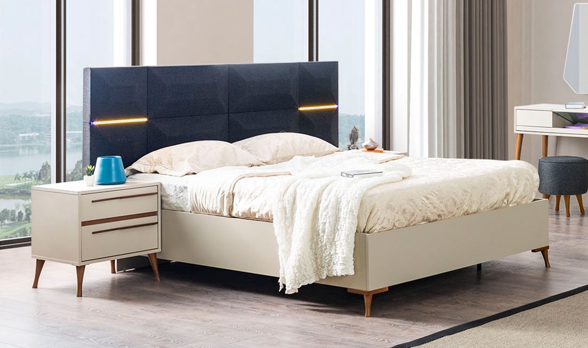 Medusa Home Mobilya - Liva Bej Komodin