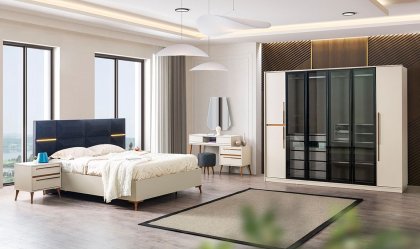 Medusa Home - Liva Bej Yatak Odası