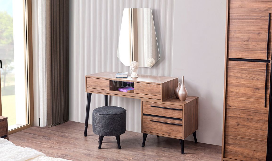 Medusa Home Mobilya - Liva Ceviz Şifonyer