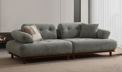 Medusa Home - Lois Noa Üçlü Koltuk