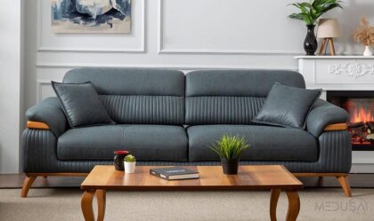 Medusa Home - Loran Üçlü Koltuk