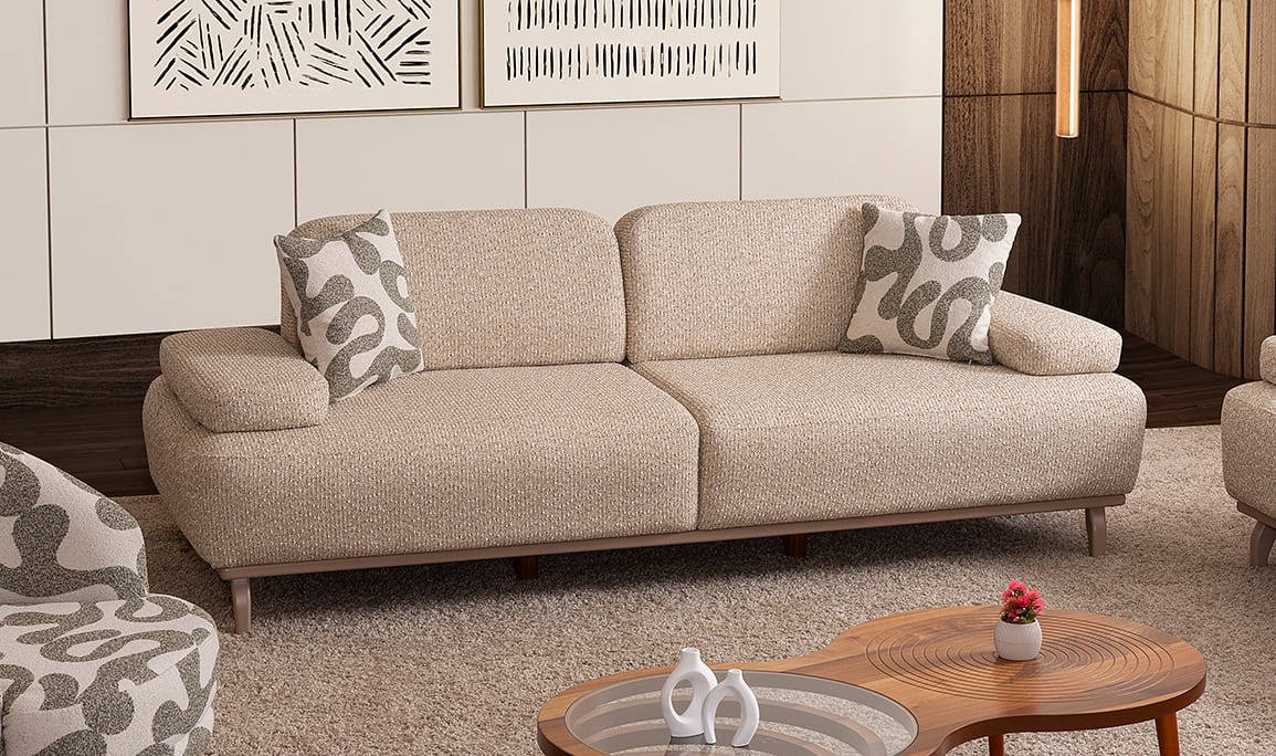 Medusa Home Mobilya - Lotto Üçlü Koltuk