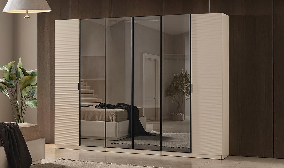 Medusa Home Mobilya - Lotus 6 Kapaklı Gardırop
