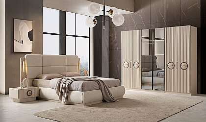 Medusa Home - Lotus Duo Fill Yatak Odası