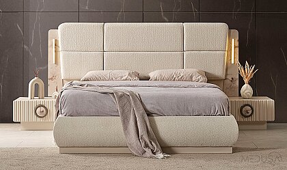 Medusa Home Mobilya - Lotus Duo Mirror Yatak Odası