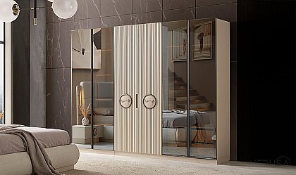 Medusa Home Mobilya - Lotus Duo Mirror Yatak Odası