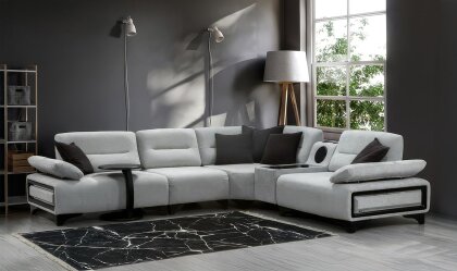 Medusa Home Mobilya - Lotus Ses Sistemli Köşe Takımı