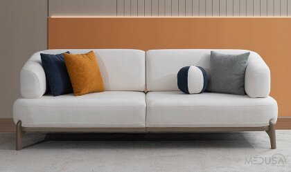 Medusa Home - Lunis Üçlü Koltuk