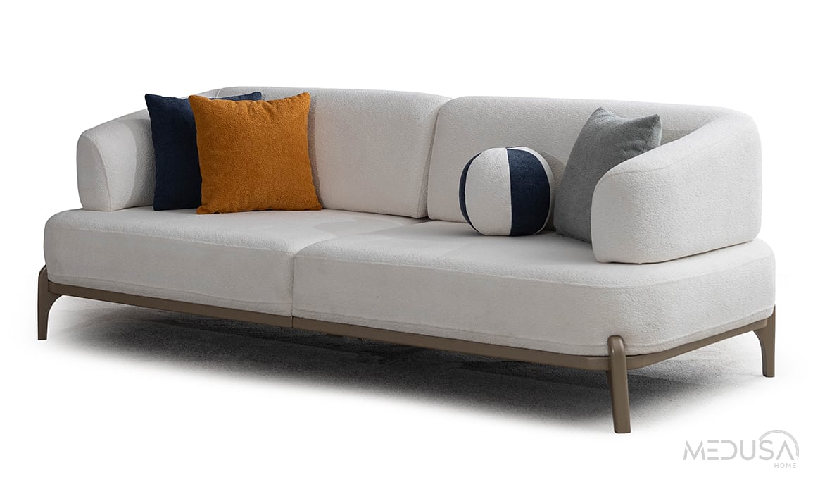 Medusa Home Mobilya - Lunis Üçlü Koltuk