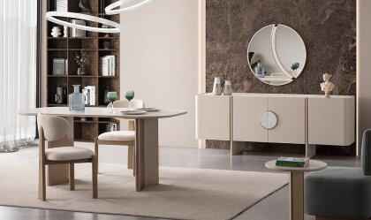 Medusa Home - Lusso Mermer Yemek Odası