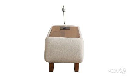 Medusa Home - Manetti Premium USB ve Işıklı Ara Sehpa