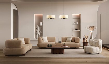 Medusa Home - Manetti Wood Koltuk Takımı