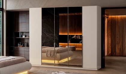 Medusa Home - Marcel 3 Kapı Aynalı Gardırop