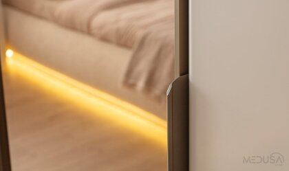Medusa Home Mobilya - Marcel 3 Kapı Aynalı Gardırop