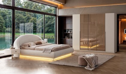 Medusa Home - Marcel 3 Kapı Reflekte Yatak Odası
