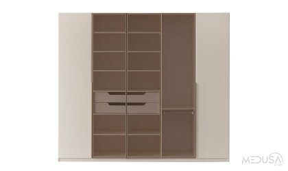 Medusa Home Mobilya - Marcel 3 Kapı Reflekte Yatak Odası