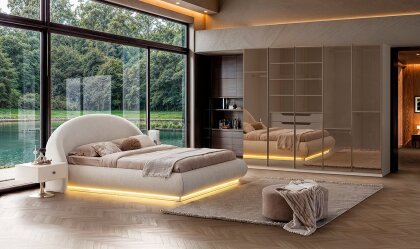 Medusa Home - Marcel 5 Kapı Reflekte Yatak Odası
