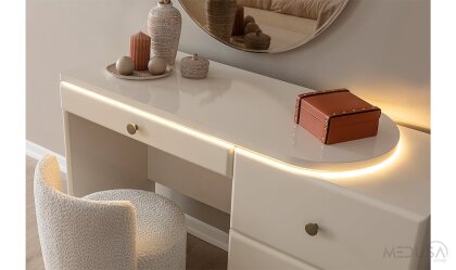 Medusa Home Mobilya - Marcel 5 Kapı Reflekte Yatak Odası