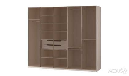 Medusa Home Mobilya - Marcel 5 Kapı Reflekte Yatak Odası