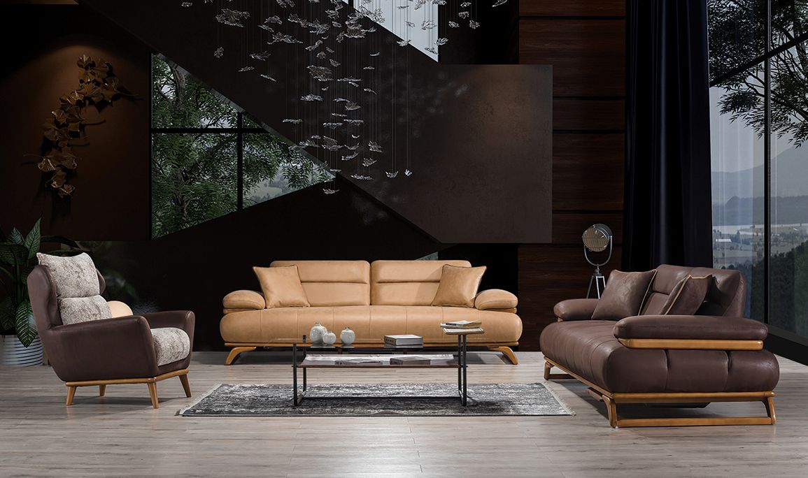 Maribel Ahşap Koltuk Takımı | Medusa Home