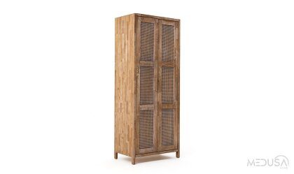 Medusa Home Mobilya - Marrakech Ahşap 2 Kapaklı Gardırop