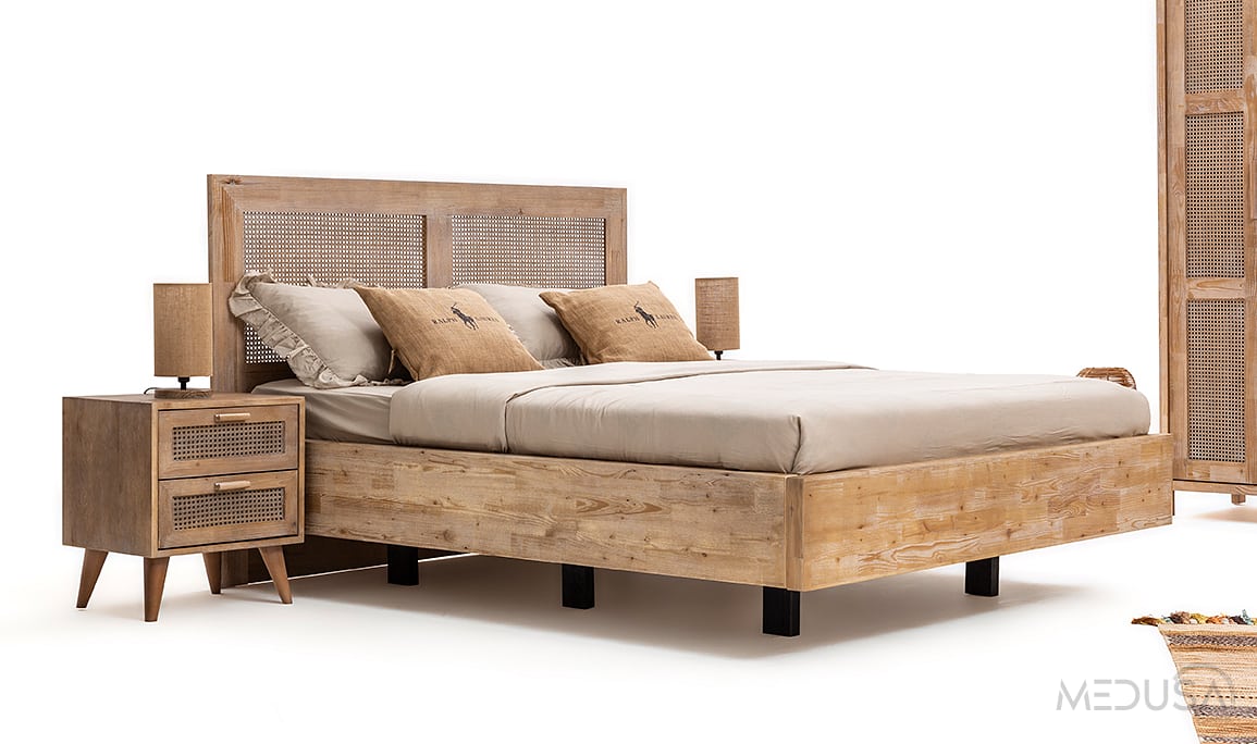 Medusa Home Mobilya - Marrakech Ahşap Karyola
