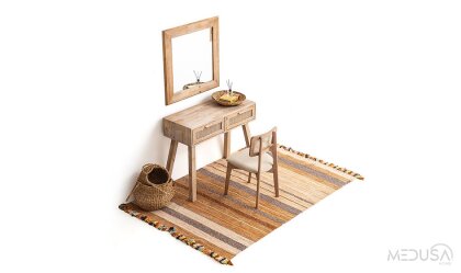 Medusa Home Mobilya - Marrakech Ahşap Yatak Odası