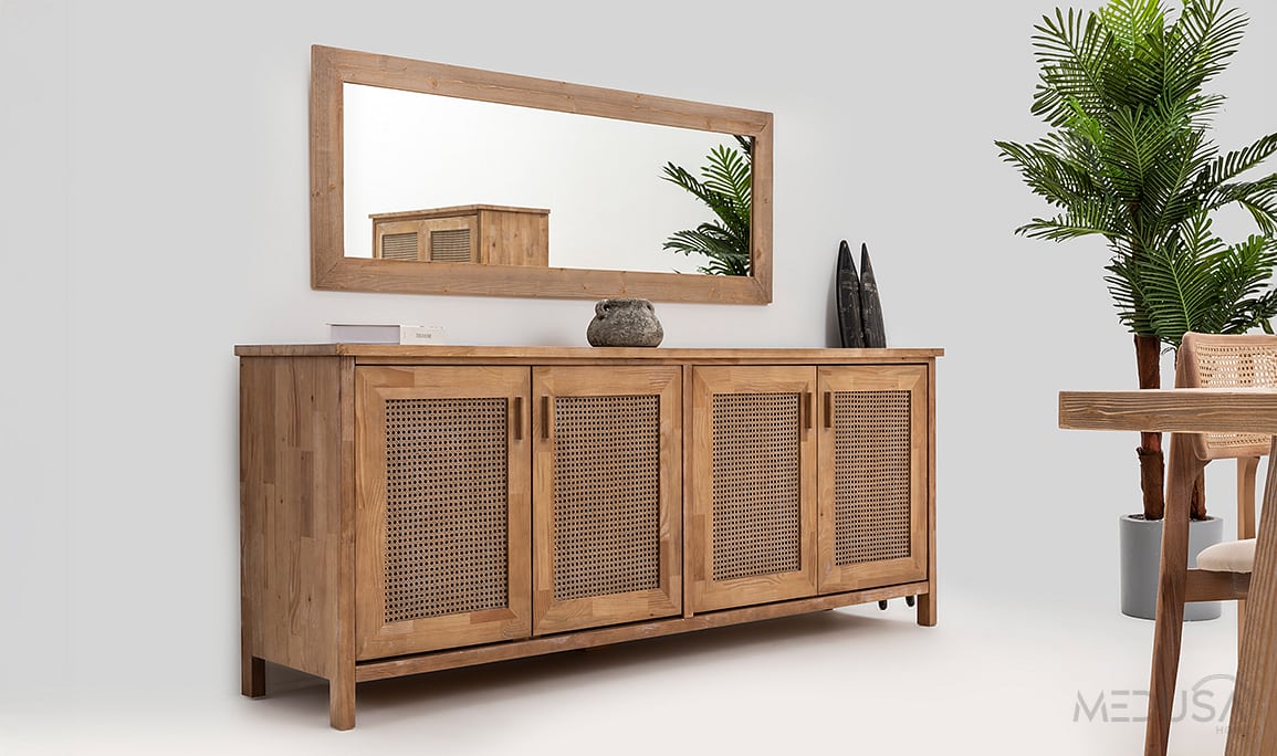 Medusa Home Mobilya - Marrakech Ahşap Yemek Odası