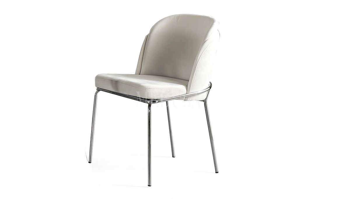 Medusa Home Mobilya - Max Antrasit-Silver Sandalye 01
