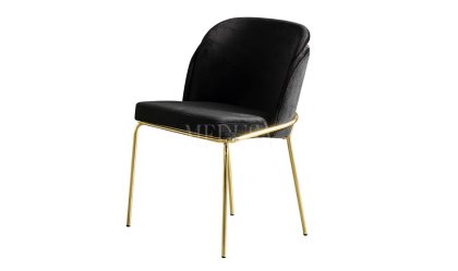 Medusa Home - Max Beyaz-Gold Sandalye 01