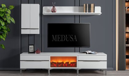Medusa Home - Melis Şömineli Tv Ünitesi