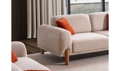 Medusa Home Mobilya - Mellow Üçlü Koltuk